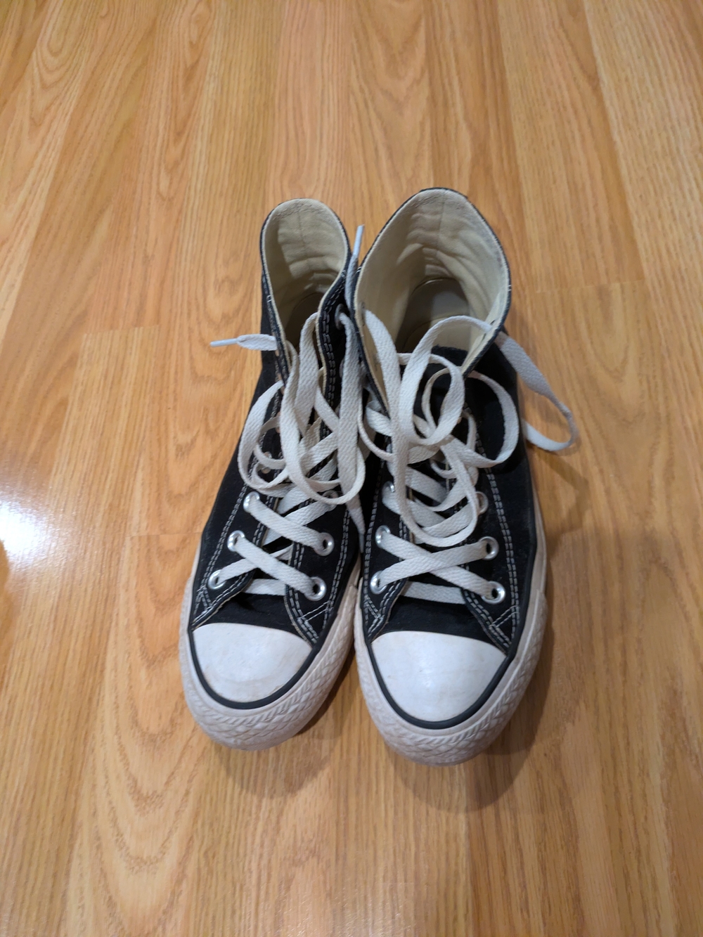 Black High-Top Converse
